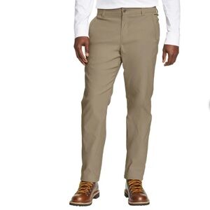 Eddie Bauer Rayner fleece lined pants Men's Tan Pants